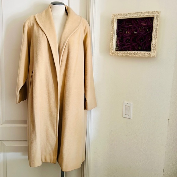 100% Cashmere~Swing Coat / Vintage~50’s / Gertz~Long Island - Picture 16 of 16